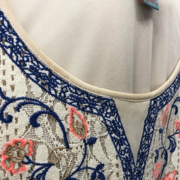 Flying Tomato Loose Fitting Lace Detailed Midi Dress - Picture 5 of 6